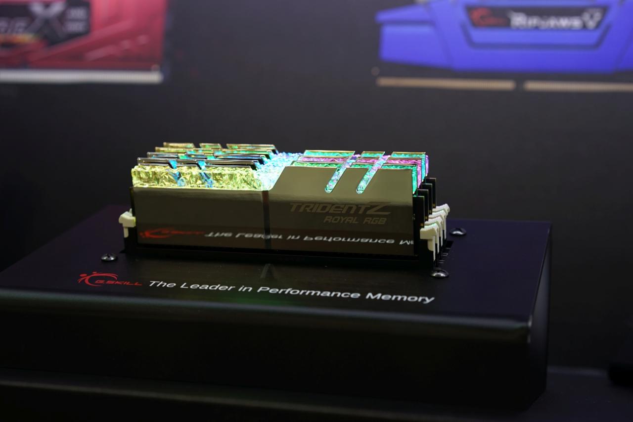 [20/11/2018] G.Skill Trident Z Royal: DDR4-RAM mit poliertem Aluminium und Kristall-RGB-Beleuchtung (4)