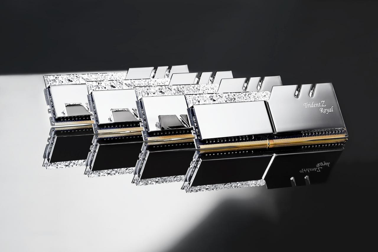 [20/11/2018] G.Skill Trident Z Royal: DDR4-RAM mit poliertem Aluminium und Kristall-RGB-Beleuchtung (6)
