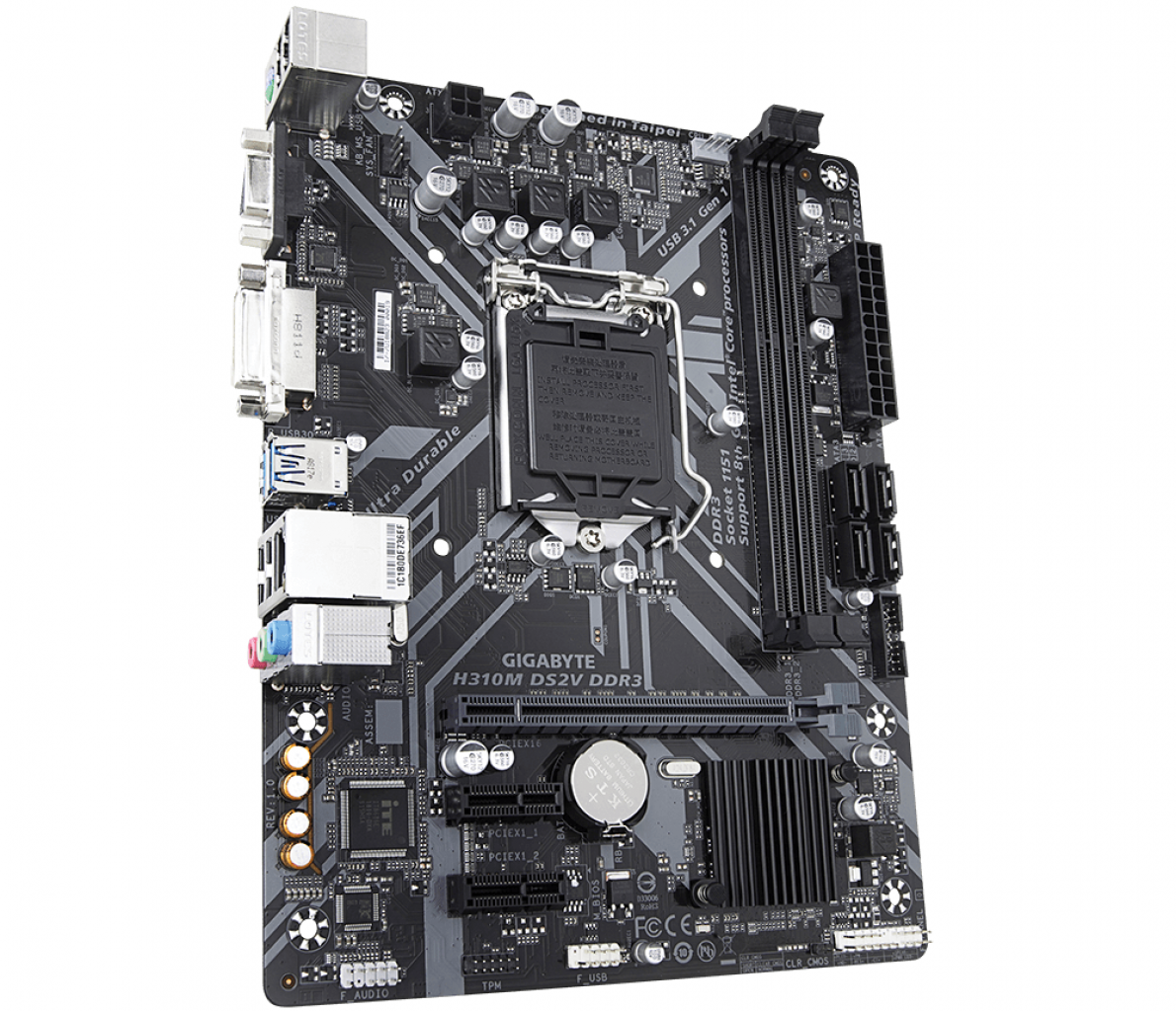 [02/11/2018] Gigabyte H310M DS2V DDR3 2