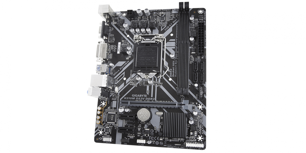 [02/11/2018] Gigabyte H310M DS2V DDR3 3