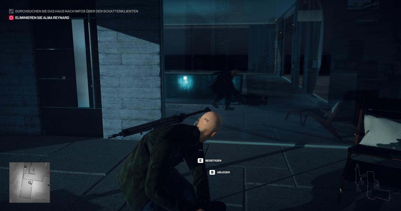 [13/11/2018] Hitman 2: Die Spiegelungen sind nicht nur sehenswert, sondern bieten auch spielerische Vorteile (Gegnersichtung).