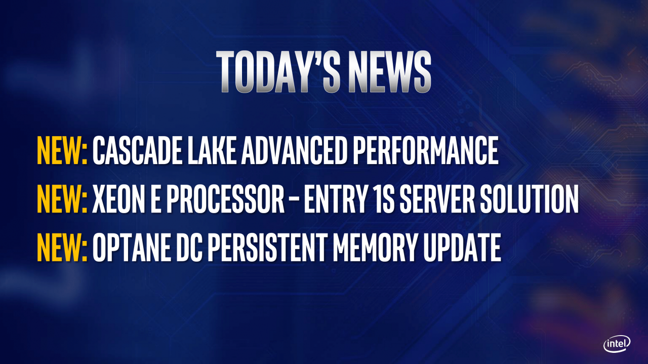 [05/11/2018] Cascade Lake-AP: Nach AMDs Epyc 
