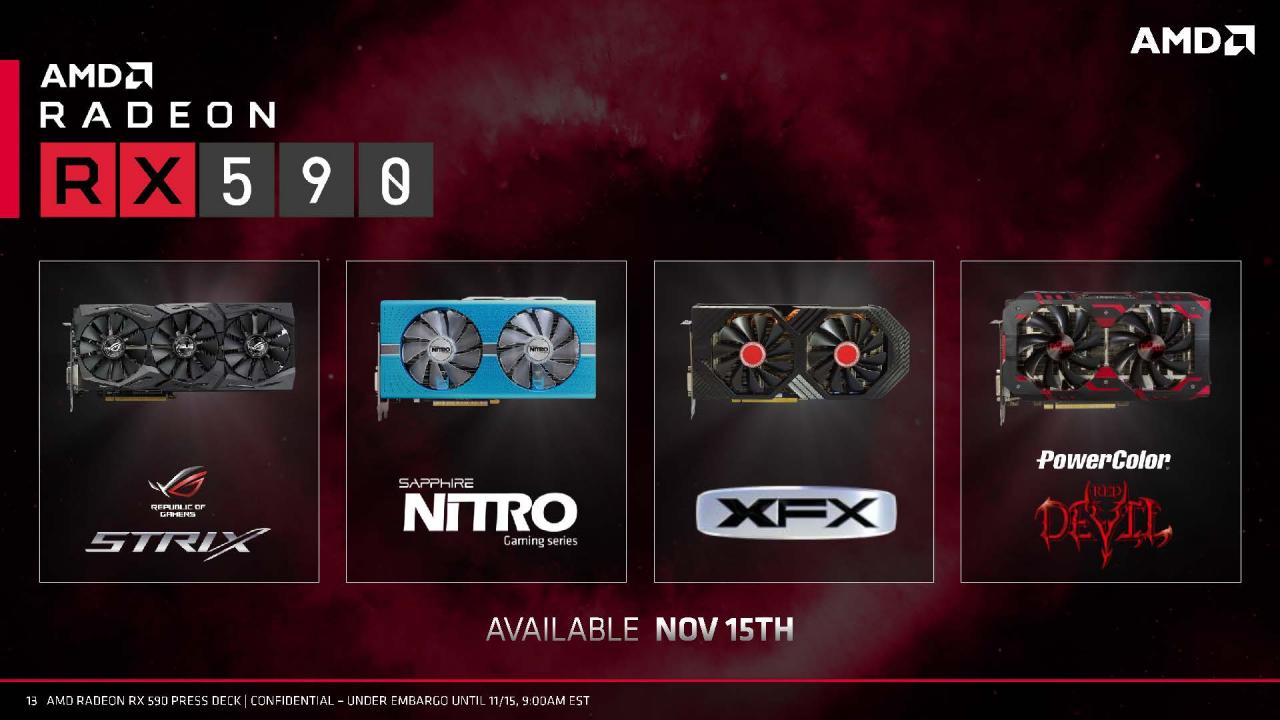 [15/11/2018] Radeon RX 590 AMD Press Deck Seite 13