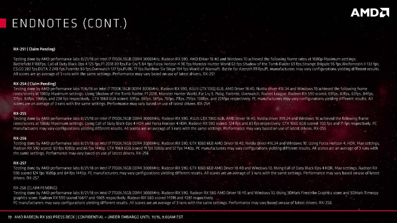 [15/11/2018] Radeon RX 590 AMD Press Deck Seite 19