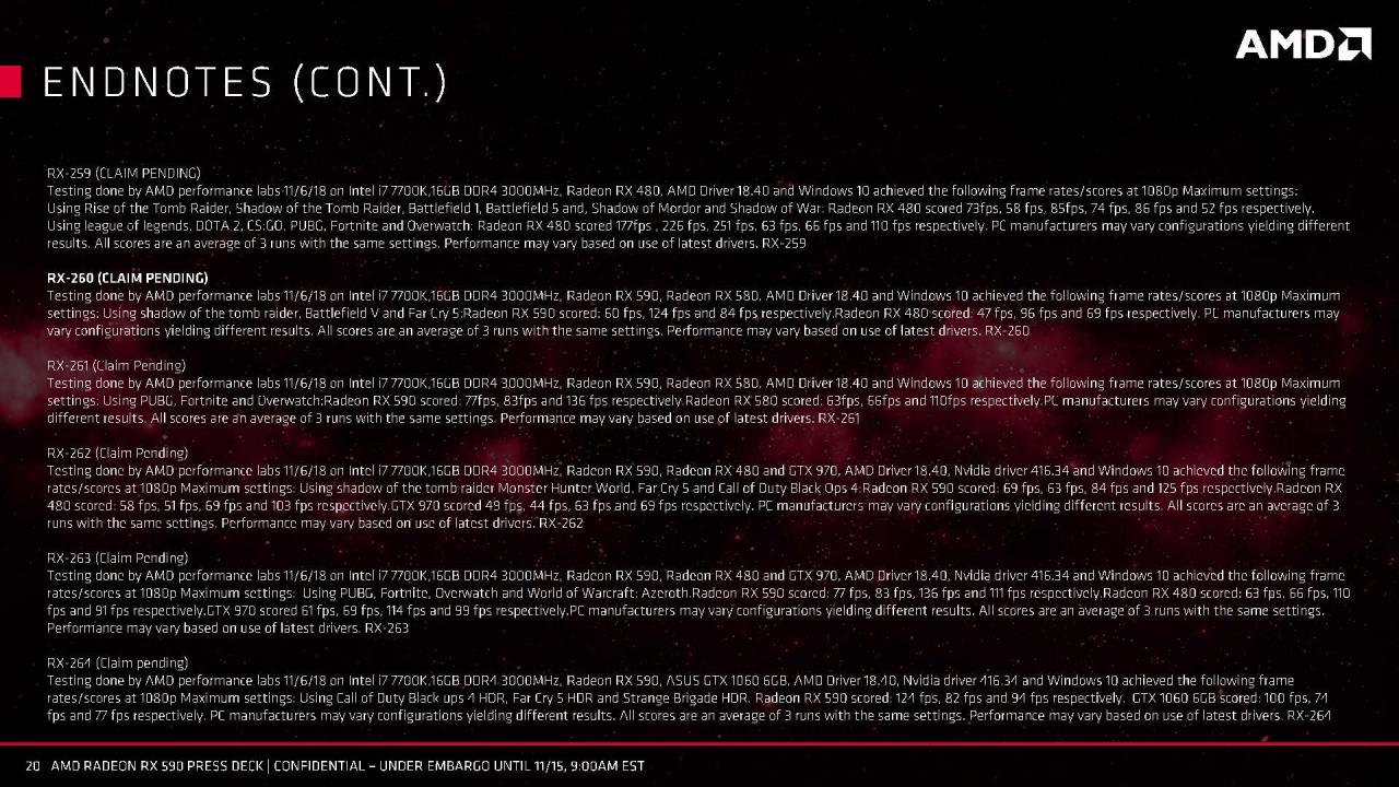 [15/11/2018] Radeon RX 590 AMD Press Deck Seite 20