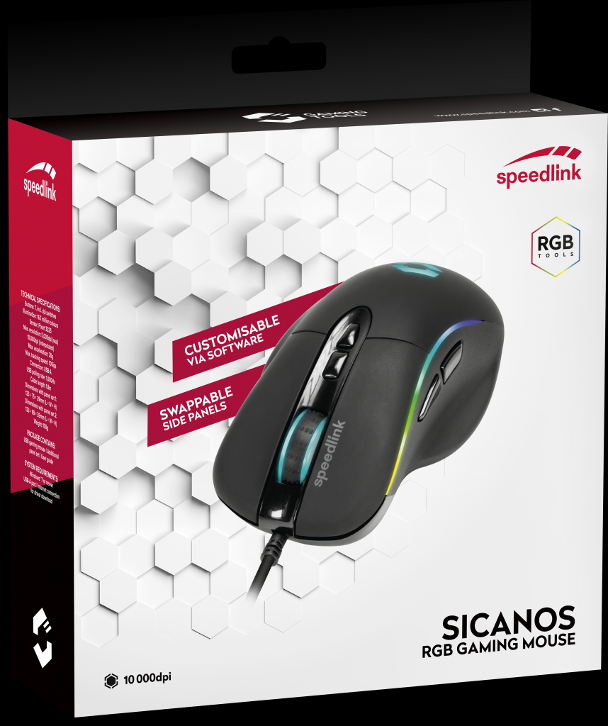 [28/11/2018] Tarios und Sicanos: Neue RGB-Gaming-Mäuse von Speedlink (6)