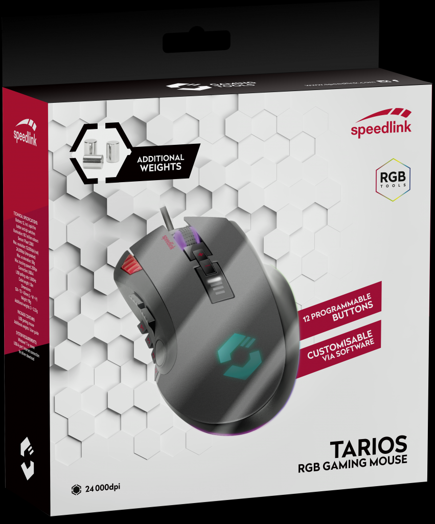 [28/11/2018] Tarios und Sicanos: Neue RGB-Gaming-Mäuse von Speedlink (12)