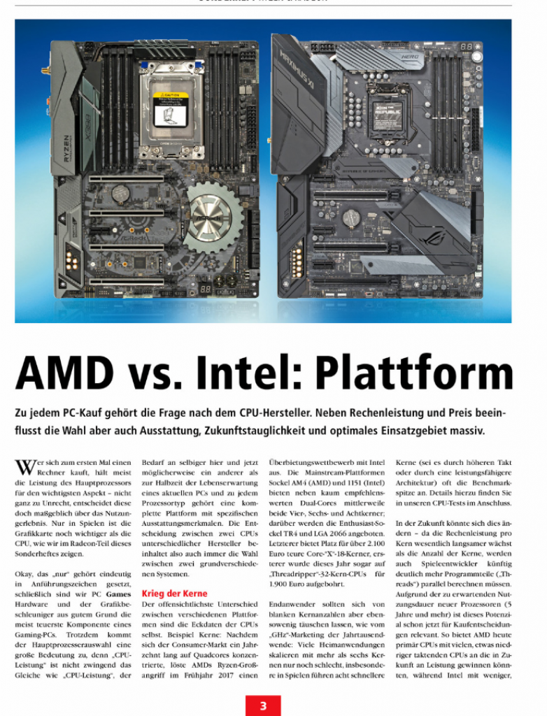 [13/12/2018] Das digitale Ryzen- und Radeon-Sonderheft: Aus dem Inhalt (2)