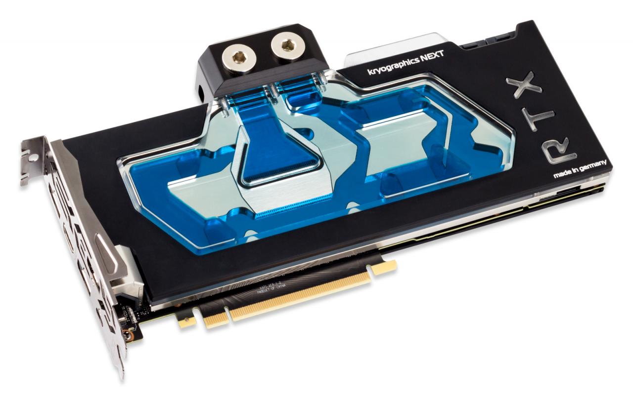 [10/12/2018] Aqua Computer Kryographics Next 2080 (Ti): 1,25 kg schwerer Wasserkühler vorgestellt (1)