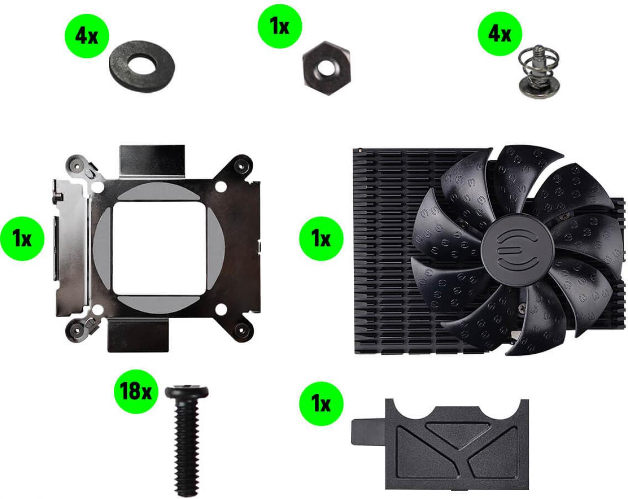 [14/12/2018] EVGA Hybrid-Kit für Nvidia Geforce RTX 2070, RTX 2080 und RTX 2080 Ti (3)