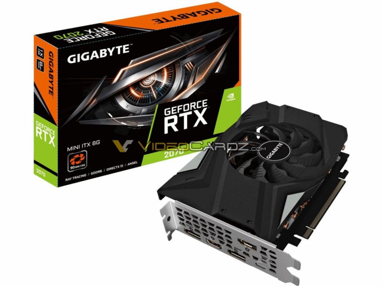 [01/12/2018] Gigabyte Geforce RTX 2070 Aero Mini-ITX