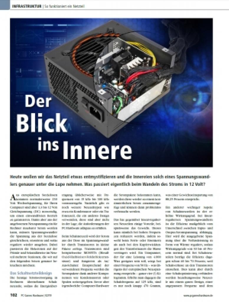[17/12/2018] PC Games Hardware Ausgabe #220 02/2019 (15) So funktioniert ein Netzteil