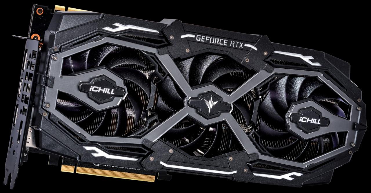 [13/12/2018] Inno3D Geforce RTX 2080/2070 iChill X3 Jekyll: OLED-Display und Wechsellüfter (11)