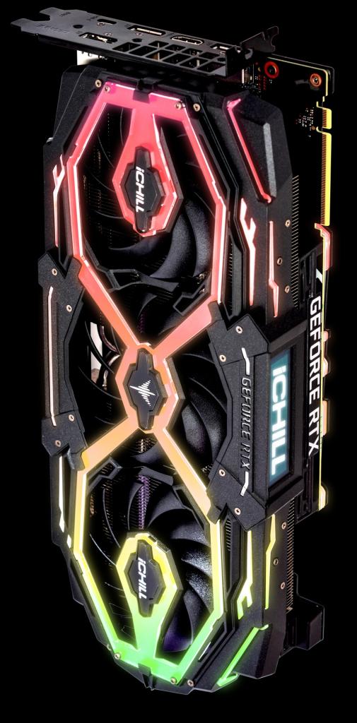 [13/12/2018] Inno3D Geforce RTX 2080/2070 iChill X3 Jekyll: OLED-Display und Wechsellüfter (15)