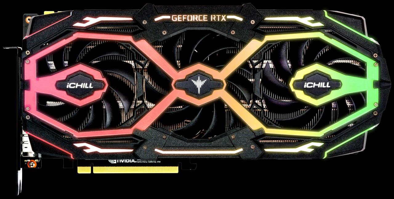 Inno3D Geforce RTX 2080/2070 iChill X3 Jekyll: OLED-Display und Wechsellüfter (16)
