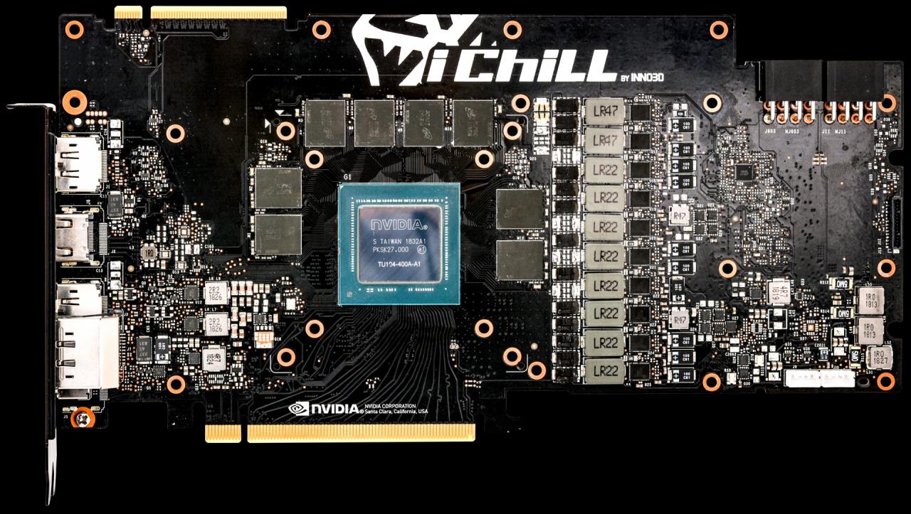 [13/12/2018] Inno3D Geforce RTX 2080/2070 iChill X3 Jekyll: OLED-Display und Wechsellüfter (1)