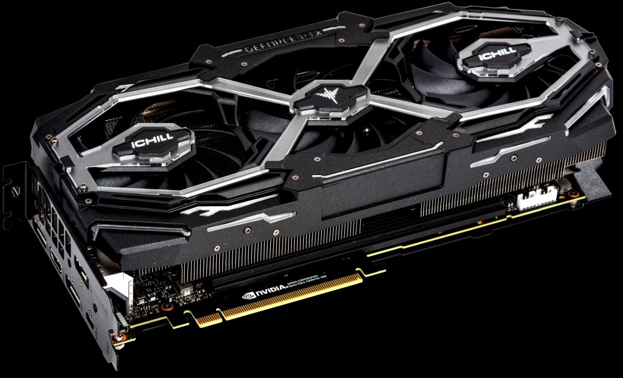 [13/12/2018] Inno3D Geforce RTX 2080/2070 iChill X3 Jekyll: OLED-Display und Wechsellüfter (21)