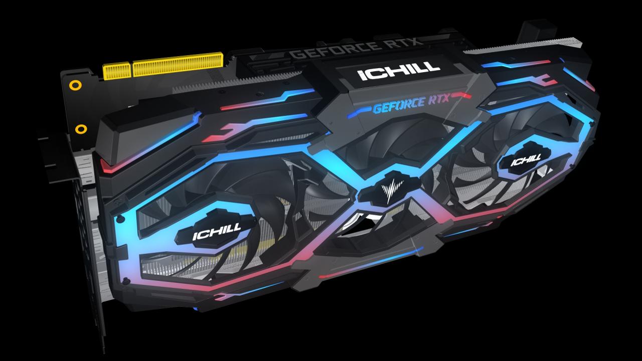 [13/12/2018] Inno3D Geforce RTX 2080/2070 iChill X3 Jekyll: OLED-Display und Wechsellüfter (29)
