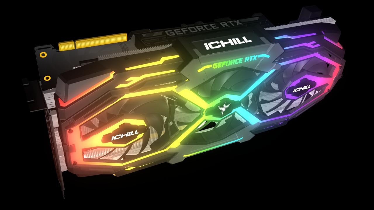 [13/12/2018] Inno3D Geforce RTX 2080/2070 iChill X3 Jekyll: OLED-Display und Wechsellüfter (30)