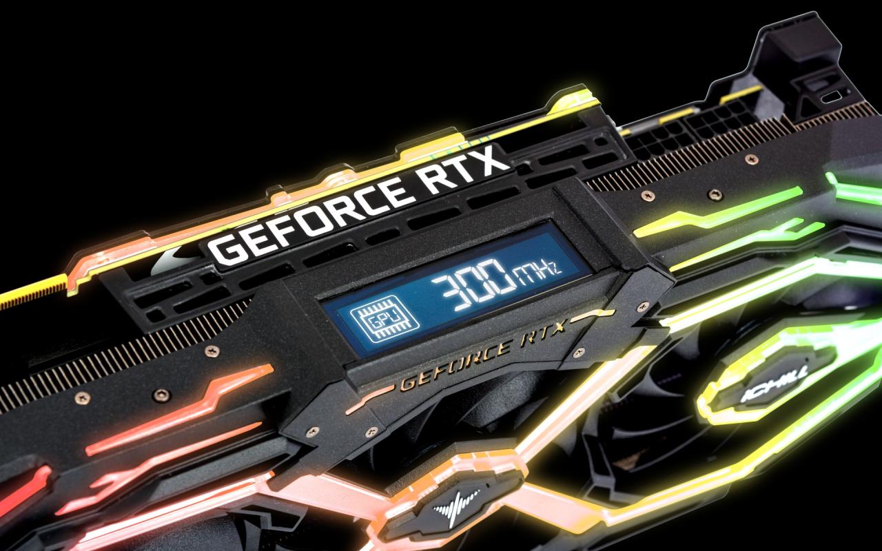 [13/12/2018] Inno3D Geforce RTX 2080/2070 iChill X3 Jekyll: OLED-Display und Wechsellüfter (6)