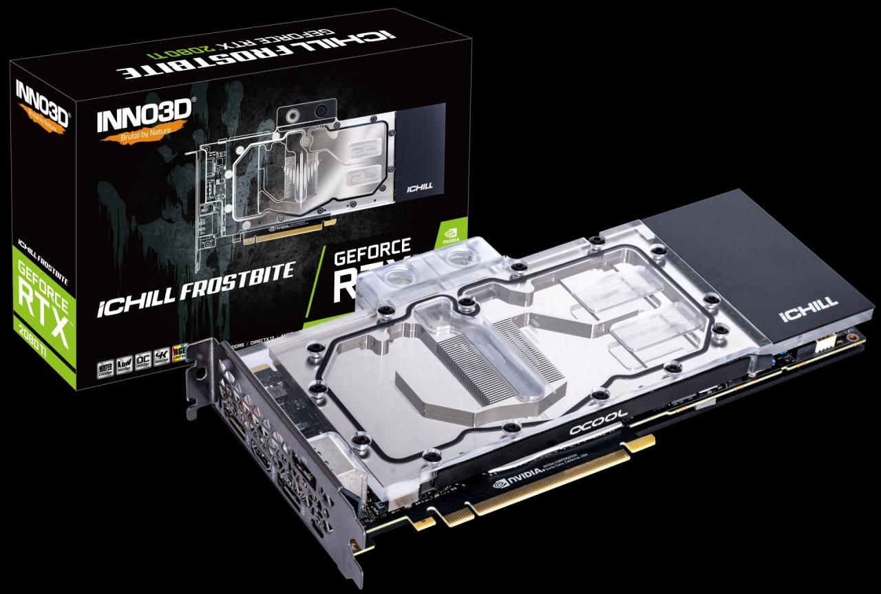 [07/12/2018] Inno3D iChill Frostbite: Die 1. Geforce RTX 2070 mit vorinstalliertem Wasserkühler (1)