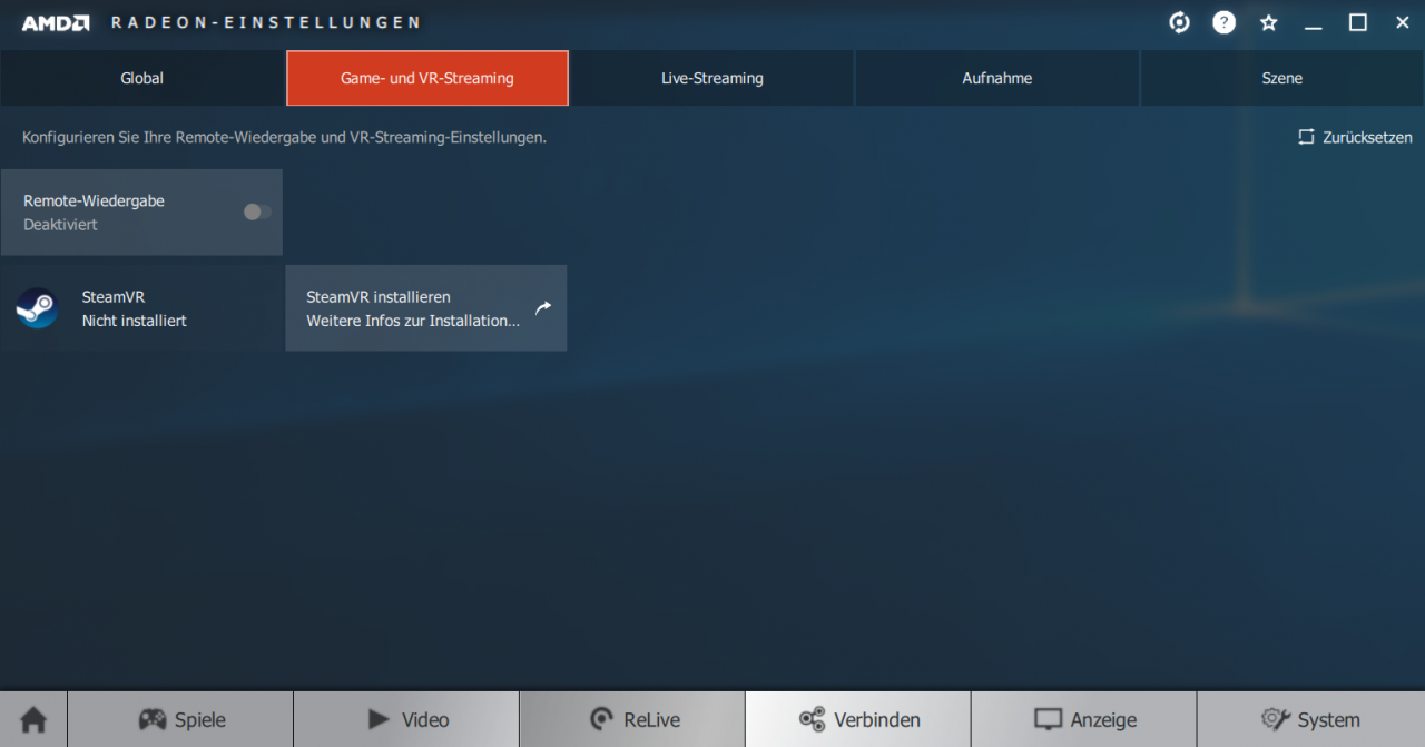 [12/12/2018] Radeon Software Adrenalin 2019 – Relive Game und VR Streaming