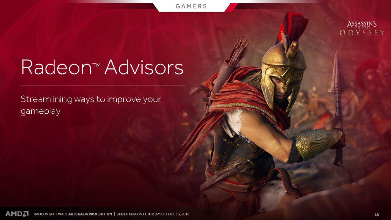 [13/12/2018] Radeon Software Adrenalin Edition 2019 Press entation 16