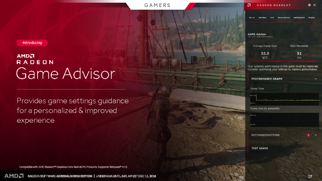 [13/12/2018] Radeon Software Adrenalin Edition 2019 Press entation 17