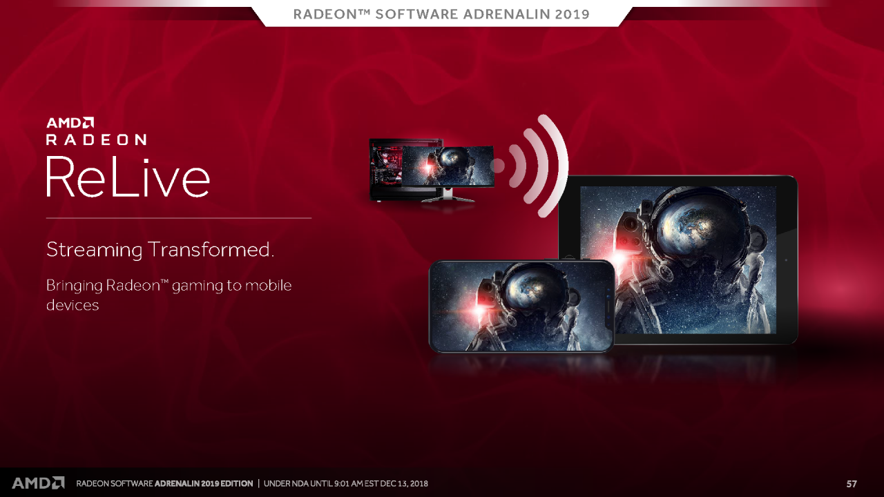 [13/12/2018] Radeon Software Adrenalin Edition 2019 Press entation 57