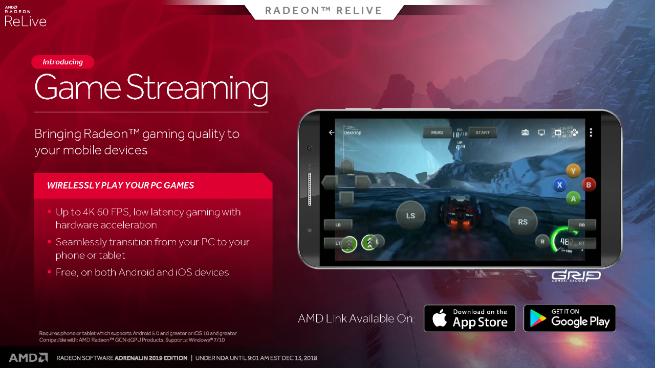 [13/12/2018] Radeon Software Adrenalin Edition 2019 Press entation 58