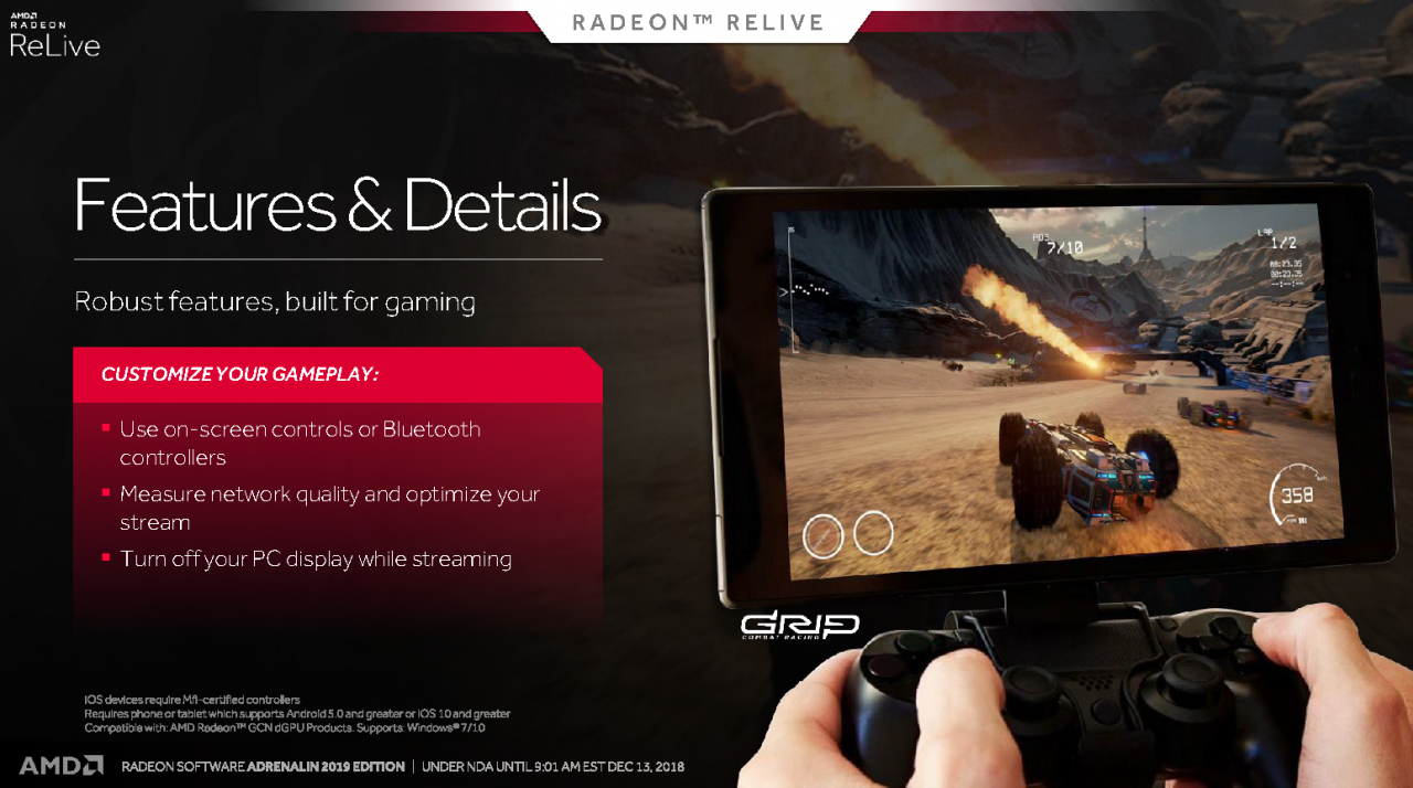 [13/12/2018] Radeon Software Adrenalin Edition 2019 Press entation 61