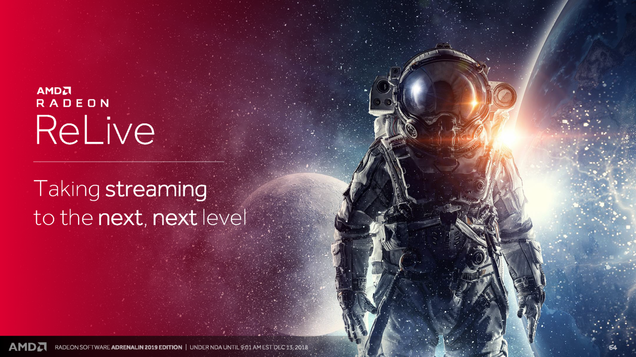 [13/12/2018] AMDRadeon Software Adrenalin Edition 2019 Press entation 64