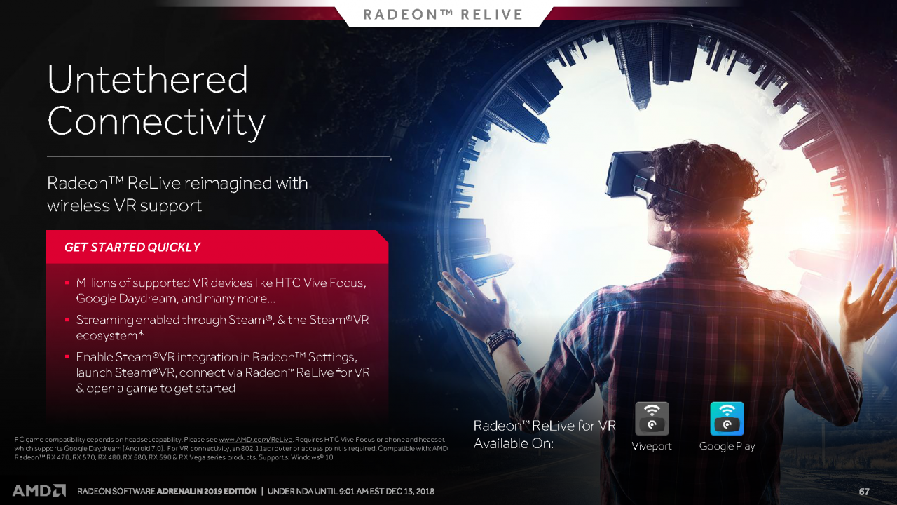 [13/12/2018] Radeon Software Adrenalin Edition 2019 Press entation 67