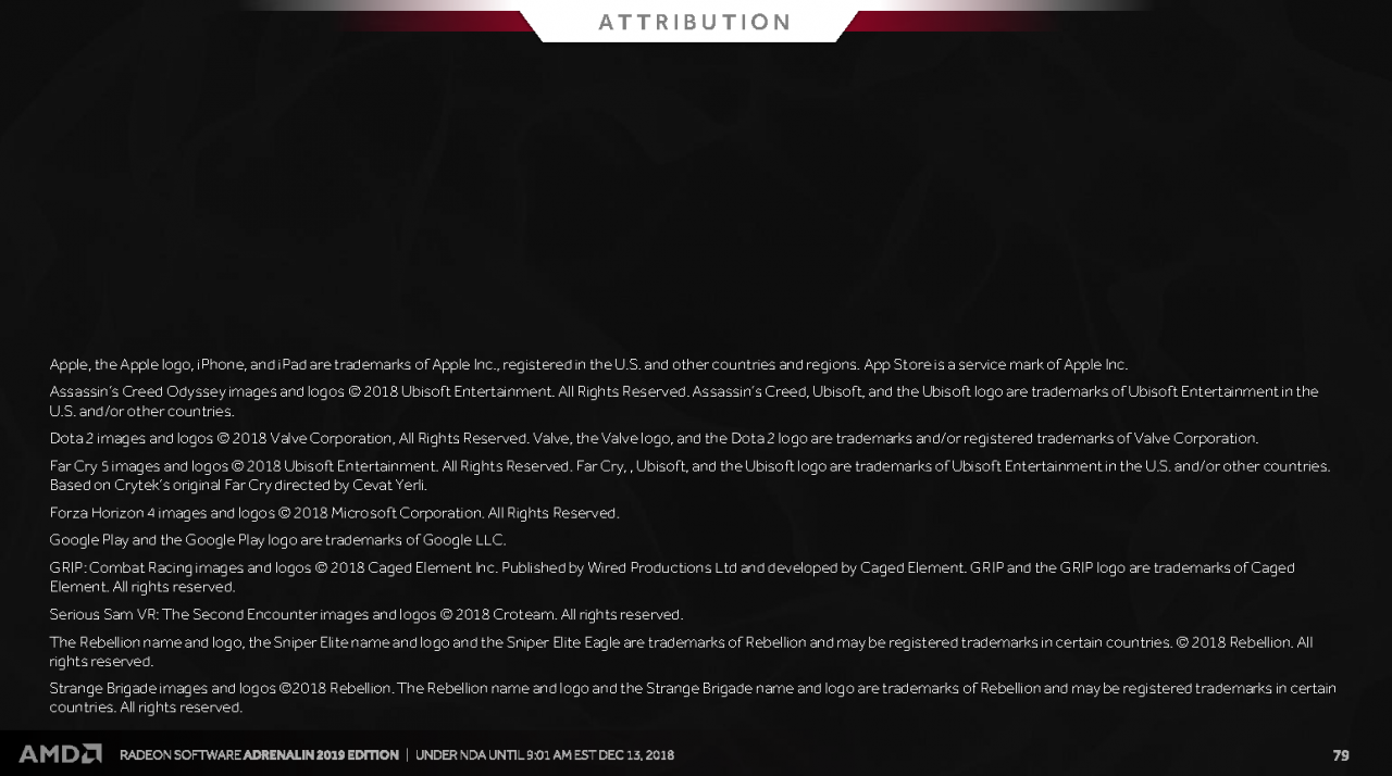 [13/12/2018] Radeon Software Adrenalin Edition 2019 Press entation 79