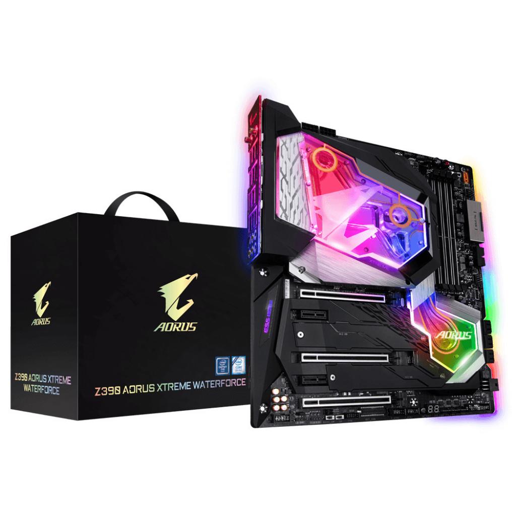 [14/12/2018] Z390 Aorus Extreme Waterforce: Neues Gigabyte-Mainboard mit integriertem Monoblock (4)