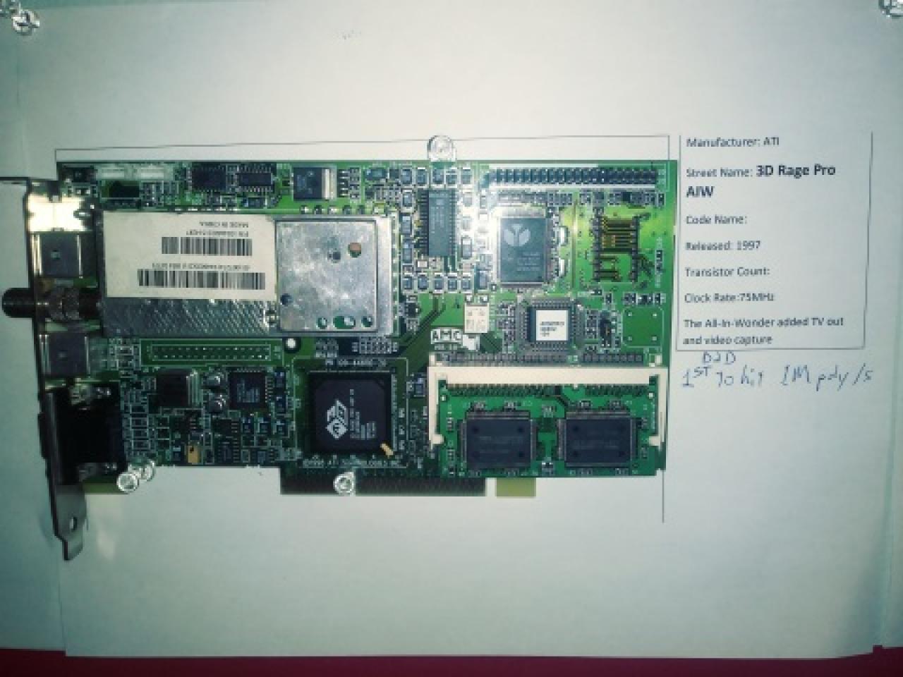 [09/01/2019] 402 GPUs an der Wand: Ati&nbsp;3D Rage Pro
