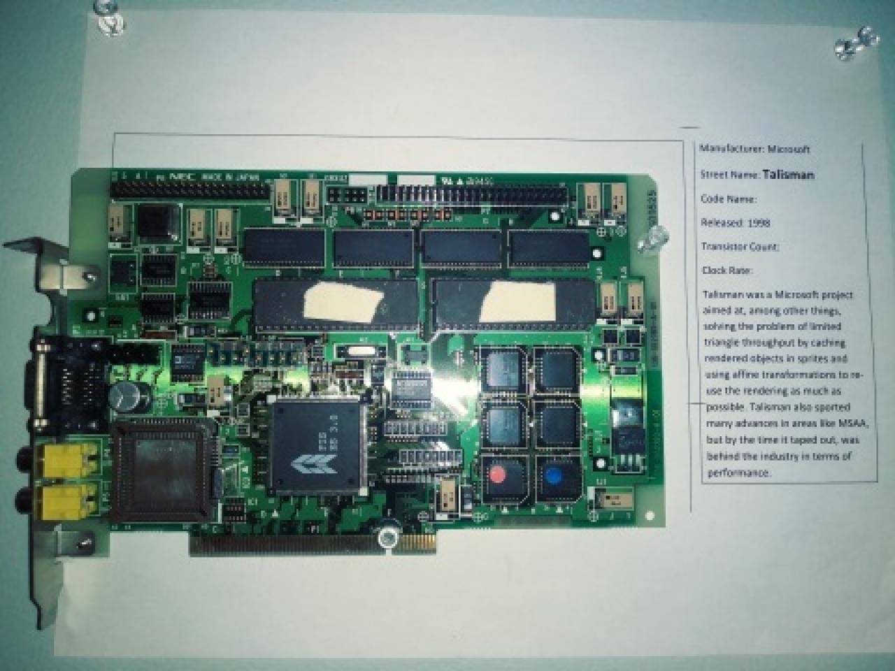 [09/01/2019] 402 GPUs an der Wand: Microsoft Talisman