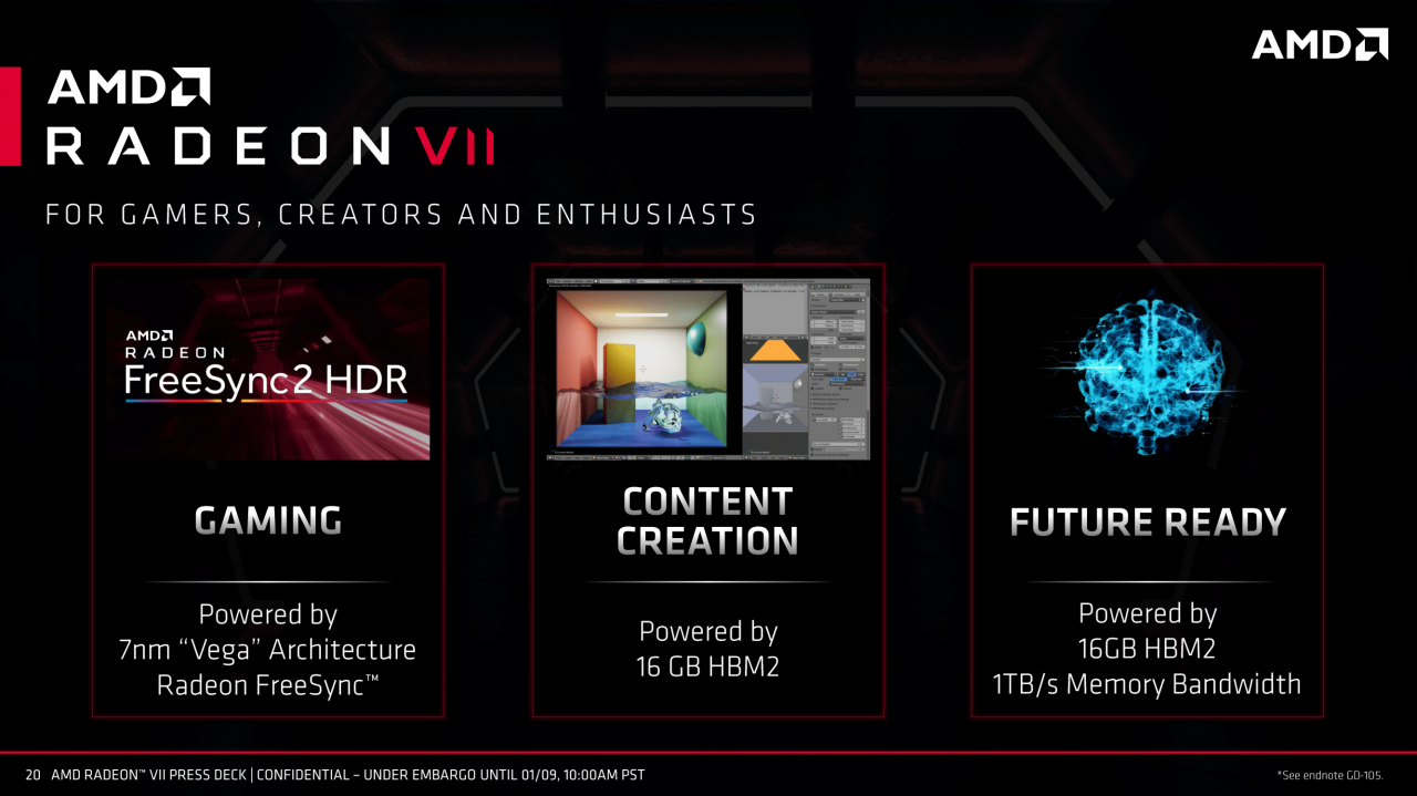 [10/01/2019] AMD Radeon VII im Test: Mit 16 GiByte zum Sieg gegen die Geforce RTX 2080? (7)