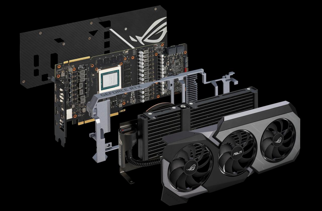 [08/01/2019] Asus ROG Geforce RTX 2080 Ti Matrix: AiO-Wasserkühlung im Triple-Slot-Design (1)