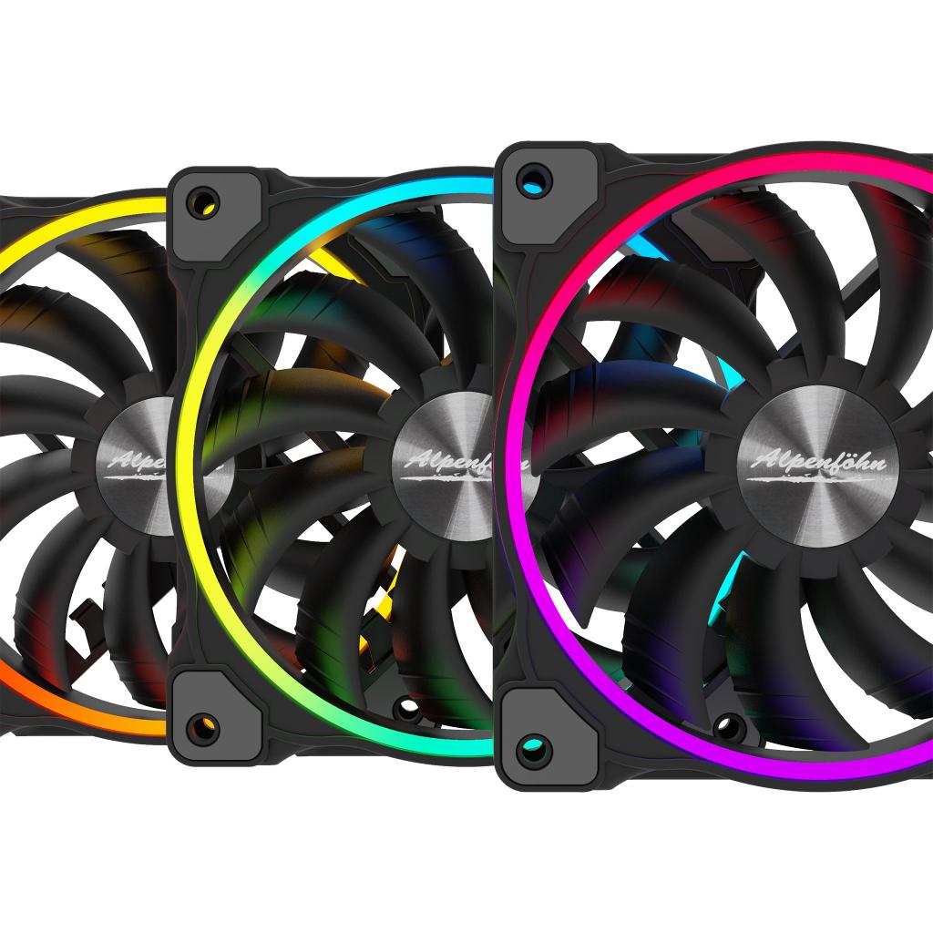 [14/01/2019] EKL Alpenföhn Wing Boost 3 ARGB: 120-mm-Lüfter bekommen RGB-LEDs (9)