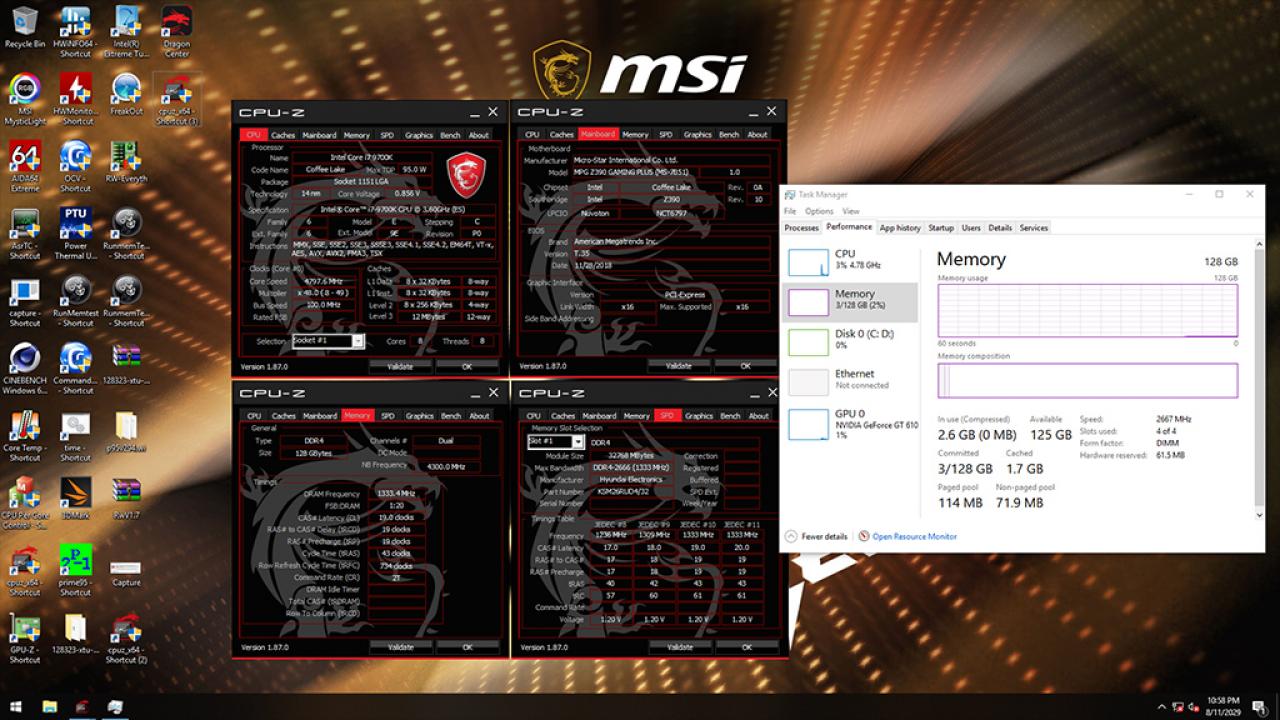 [05/01/2019] MSI Mainboard mit 128 GiByte RAM
