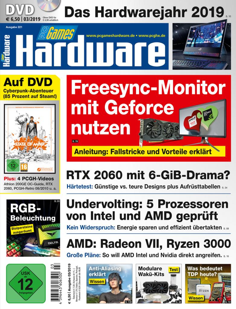 [31/01/2019] PCGH Ausgabe #221: (1) DVD Cover