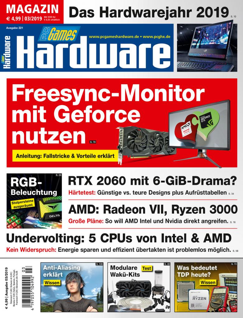 [31/01/2019] PCGH Ausgabe #221: (2) Magazin Cover