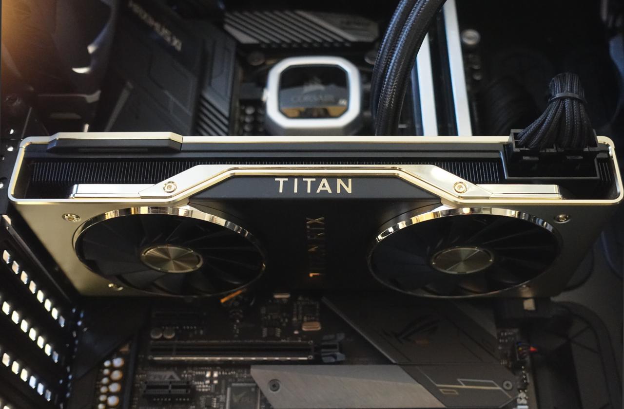 [28/01/2019] Mifcom Blackbox mit Titan RTX im Test