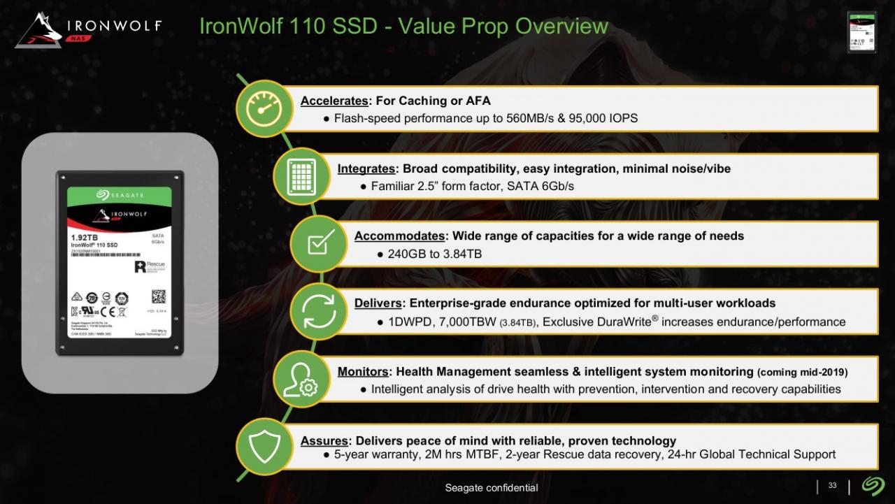 [02/01/2019] Seagate Ironwolf 110 NAS SSD