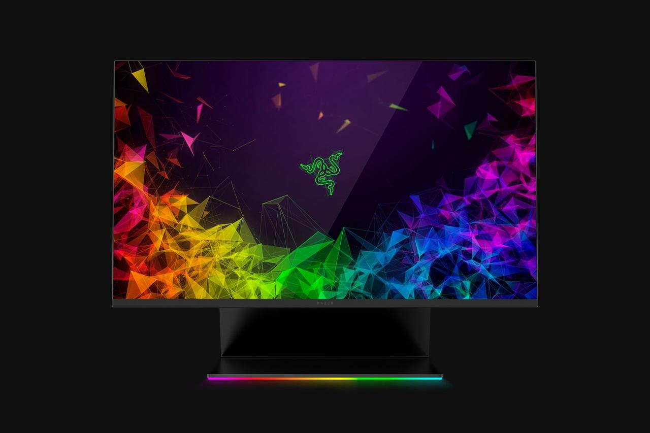 [07/01/2019] Razer Raptor 27: Gaming-Monitor auf der CES vorgestellt (3)