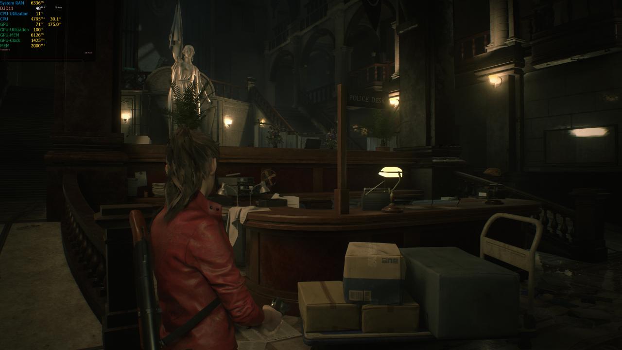 Resident Evil 2 - RX 580 - 4K interlaced - Grafik priorisieren