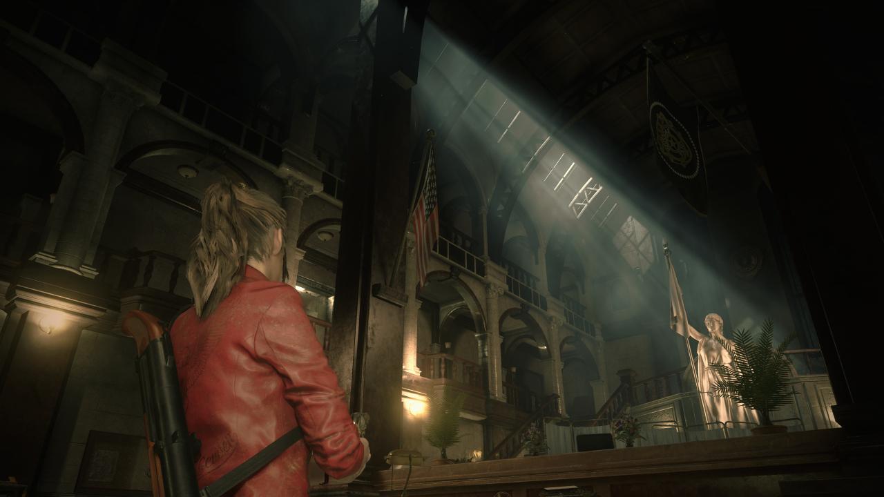 Resident Evil 2 - Volumetrische Beleuchtung hoch