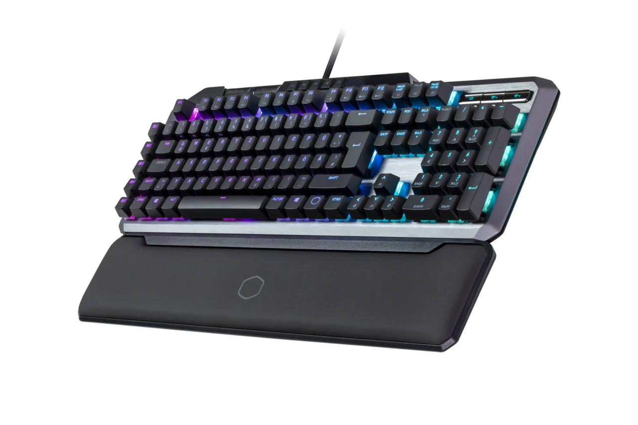 [28/02/2019] Cooler Master MK850: Tastatur-Topmodell für 220 Euro mit teilweise analogen Tasten (6)