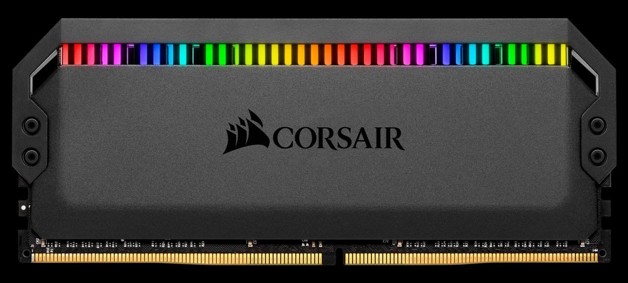 [21/02/2019] Corsair Dominator Platinum RGB: Schnellster DDR4-4800-RAM mit RGB-LEDs (2)